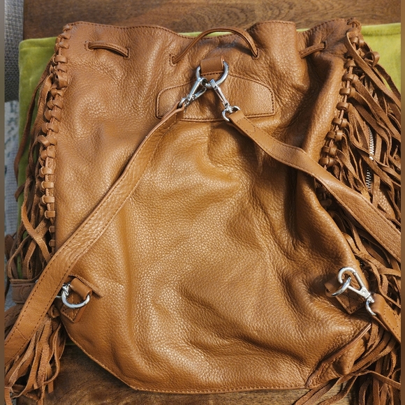 Vince Camuto Sunni Fringe Backpack - Picture 8 of 10